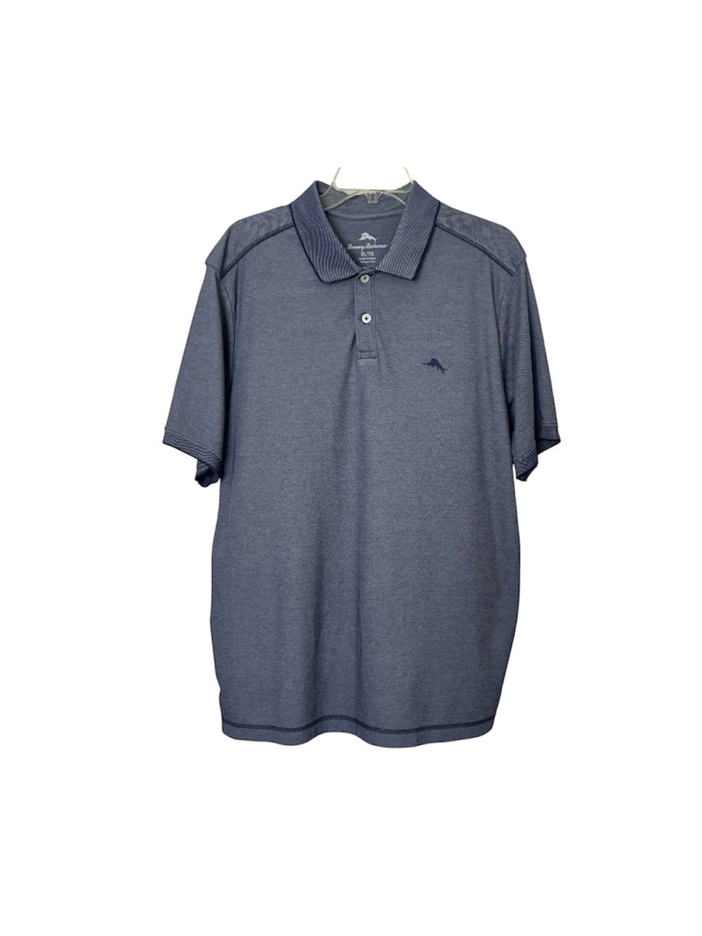 Tommy Bahama Blue Mens Polo Shirt Short Sleeve Size XL